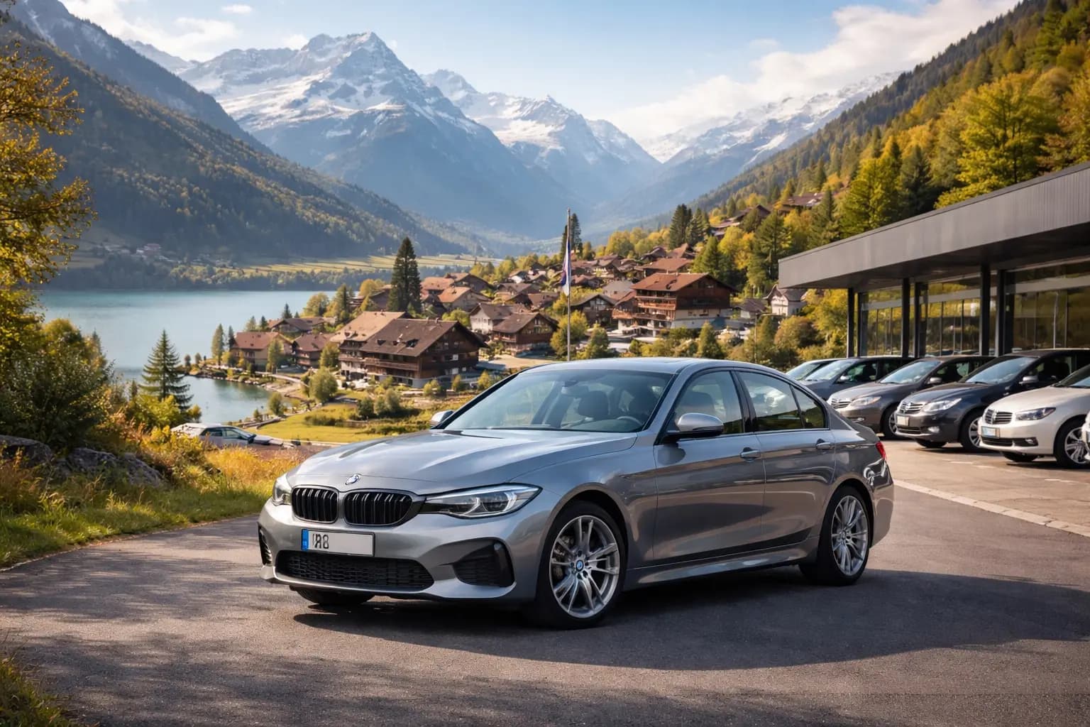 Leasing auto usate e d'occasione in Svizzera: rate flessibili per veicoli garantiti MultimarcaGarage Leasing auto usate Svizzera – auto d'occasione di qualità in concessionaria con panorama alpino svizzero